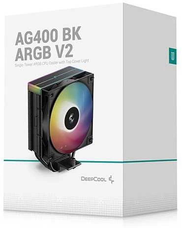 „Deepcool“ procesoriaus aušintuvas | AG400 BK ARGB | „Intel“, AMD