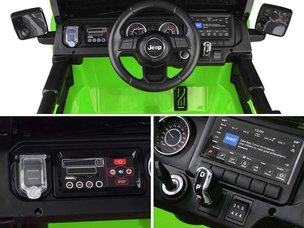 Jokomisiada Autko na akumulator Jeep Wrangler Rubicon PA0223