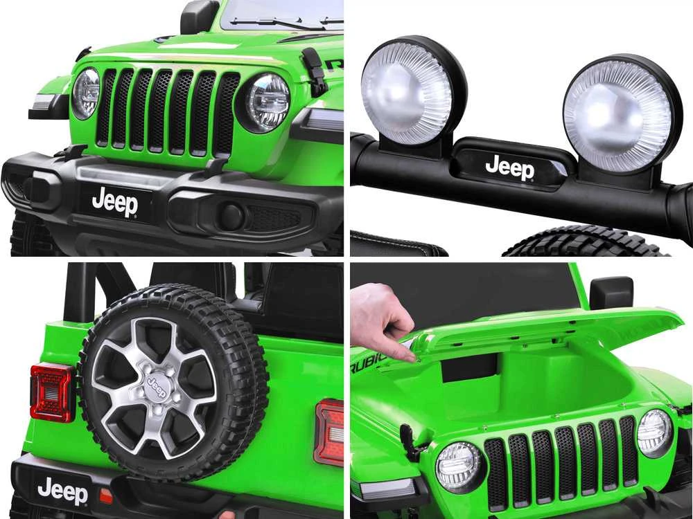 Jokomisiada Autko na akumulator Jeep Wrangler Rubicon PA0223