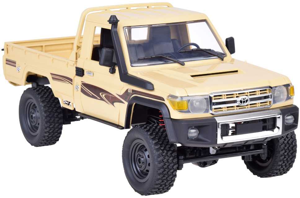 Jokomisiada pikapas Toyota Land Cruiser 4x4 nuotolinio valdymo automobilis RC0672