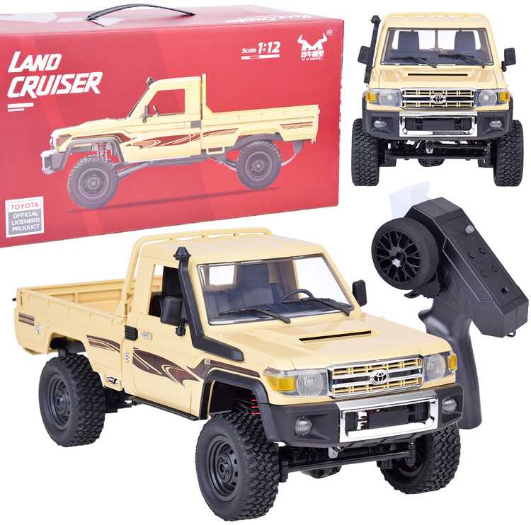 Jokomisiada pikapas Toyota Land Cruiser 4x4 nuotolinio valdymo automobilis RC0672