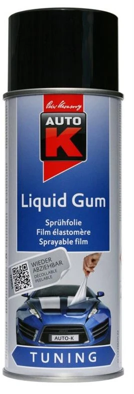 Auto_K Dažai gumos pagrindu 233250 Auto K, 400 ml