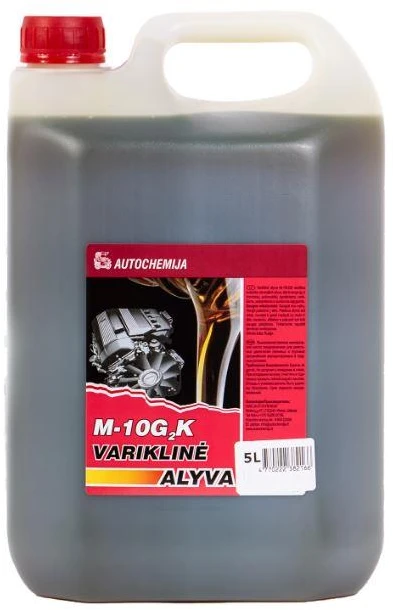 Autochemija Variklių alyva sunkvežimiams, mineralinė M10GK, 5 l