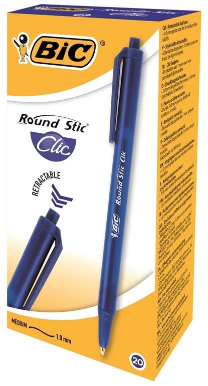 Automatinis tušinukas Bic, mėlynas, 1 vnt.