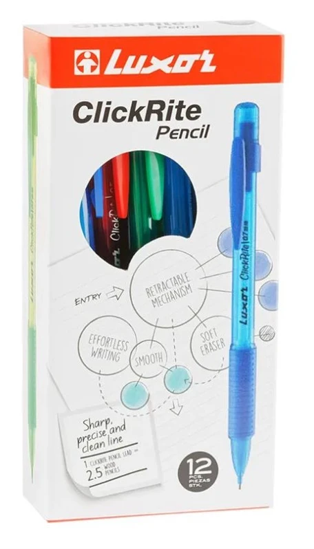 Automatic pencil Luxor 15600. multi colour/
