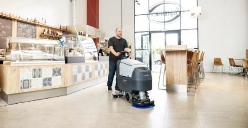 Grindų plovimo mašina NILFISK SCRUBBER SC401 43 B