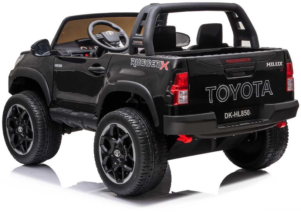 Akumuliatorinis automobilis vaikams Jokomisiada Toyota Hilux PA0250 | spalva: juoda