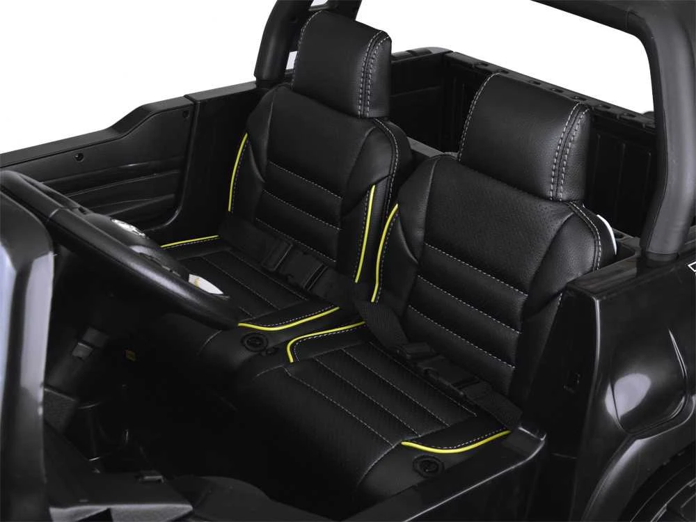 Akumuliatorinis automobilis vaikams Jokomisiada Toyota Hilux PA0250 | spalva: juoda