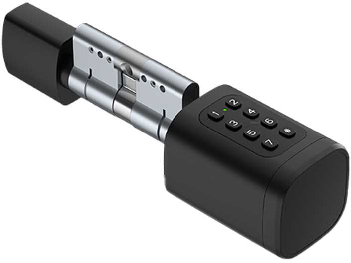 Avatto SDL-V1-B60 60mm Juodas digital lock cylinder