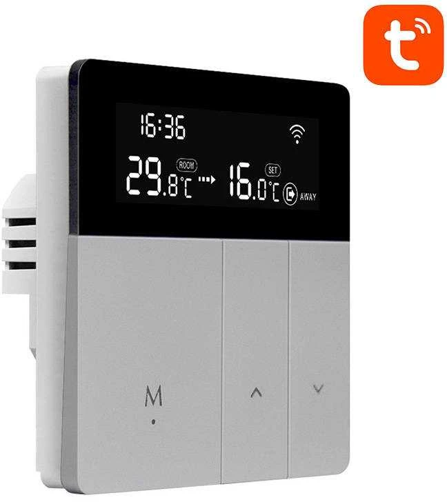 Avatto WT50 Wifi vandens šildymo termostatas 3A TUYA