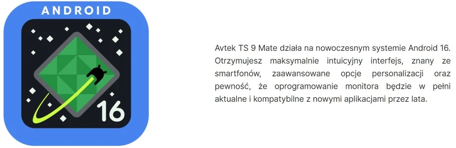 Avtek TS 9 Mate G 75 interactive monitorius