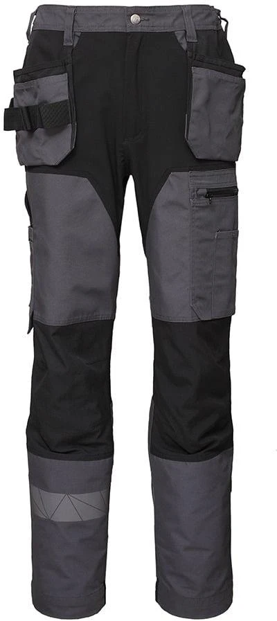 B Safety Bo_Safety Darbo kelnės Bo Safety, juoda/pilka, 48 dydis