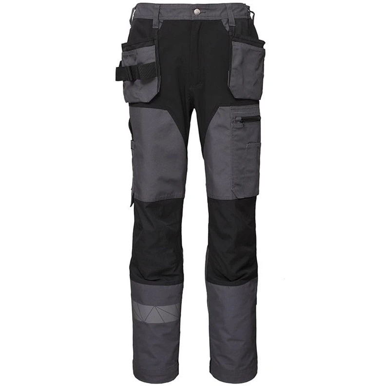 B Safety Bo_Safety Darbo kelnės Bo Safety Cirius, juoda/pilka, 50 dydis