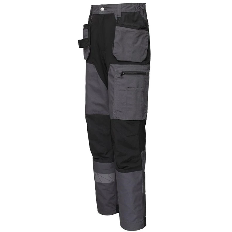 B Safety Bo_Safety Darbo kelnės Bo Safety Cirius, juoda/pilka, 54 dydis