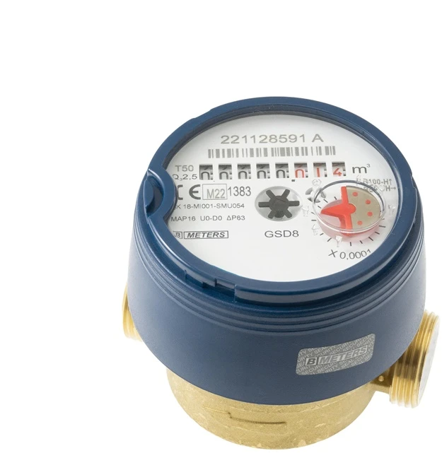 B_Meters Šalto vandens skaitiklis dn15 80 mm 2.5 m³/h R100
