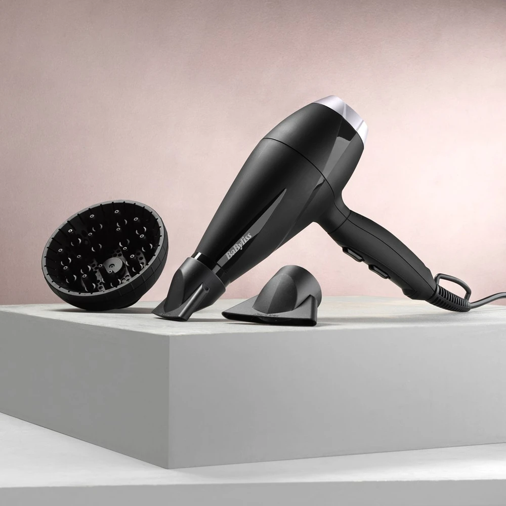 BaByliss 6710DE plaukų džiovintuvas 2100 W Juoda