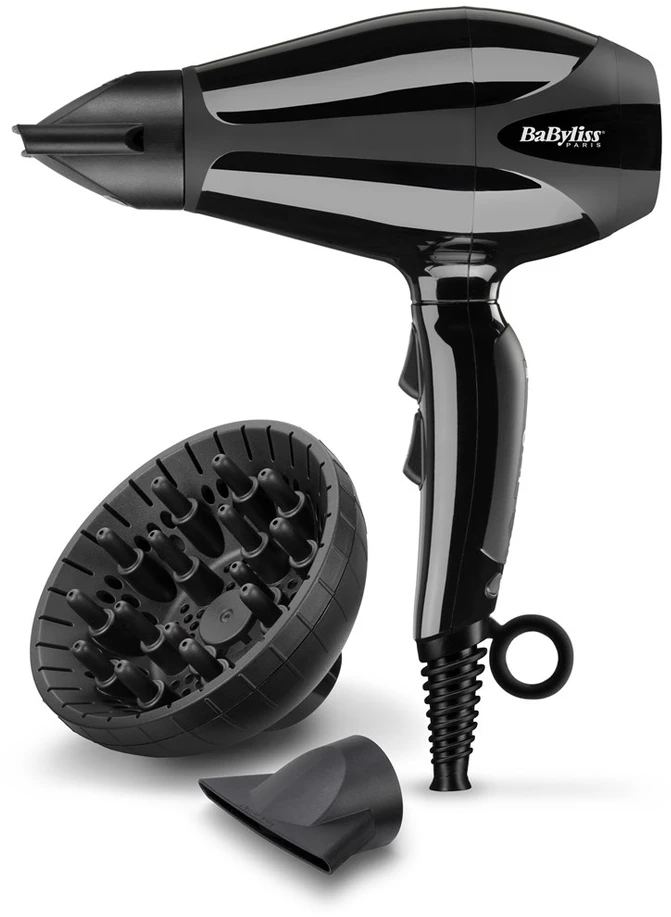 Plaukų džiovintuvas Babyliss 6715DE, 2400 W, Juodos spalvos