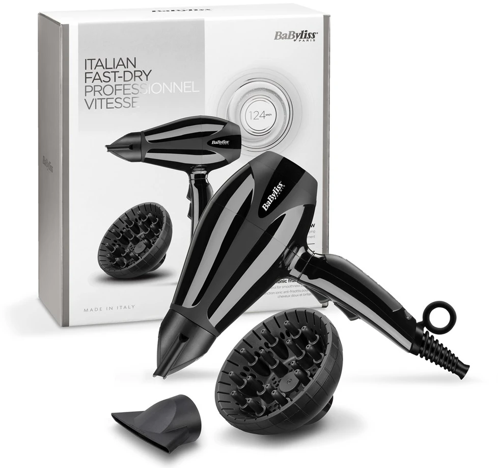Plaukų džiovintuvas Babyliss 6715DE, 2400 W, Juodos spalvos