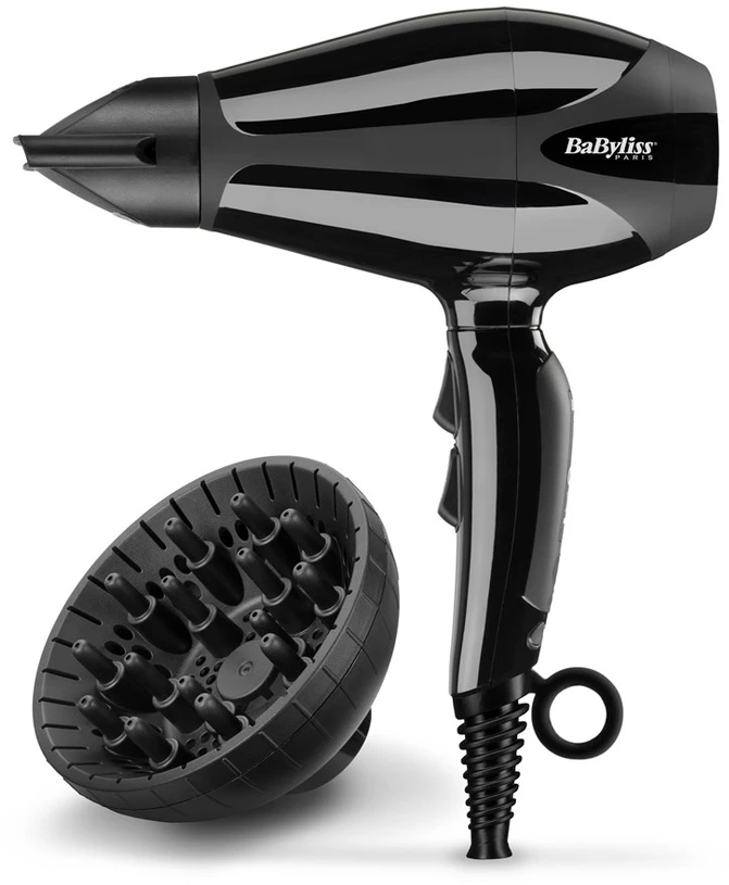 Plaukų džiovintuvas Babyliss 6715DE, 2400 W, Juodos spalvos