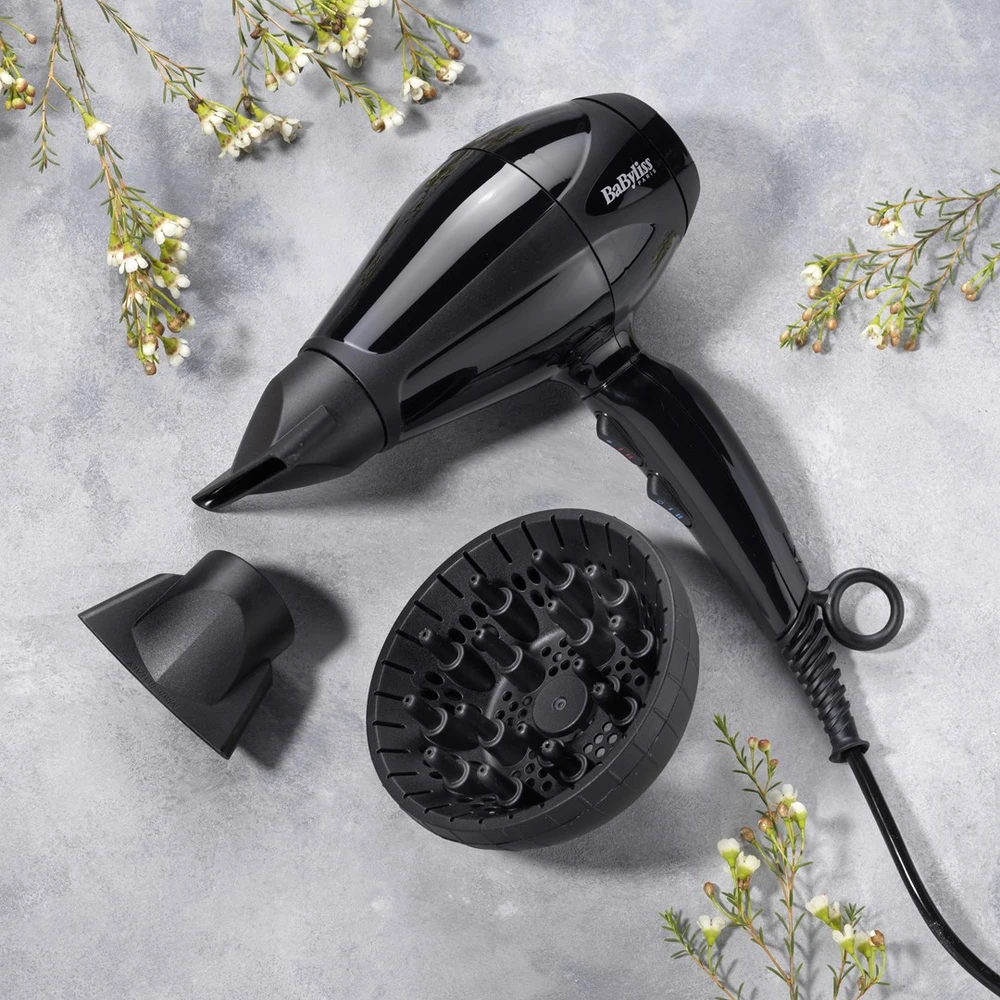 Plaukų džiovintuvas Babyliss 6715DE, 2400 W, Juodos spalvos