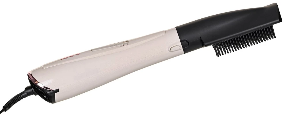 BaByliss AS914PE hair styling tool Straightening brush Warm Juodas, Rose auksinis 1000 W 2.5 m