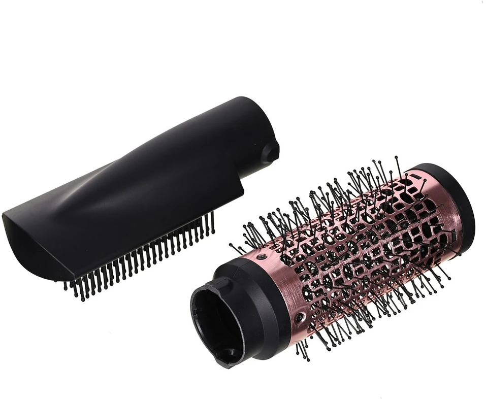 BaByliss AS914PE hair styling tool Straightening brush Warm Juodas, Rose auksinis 1000 W 2.5 m