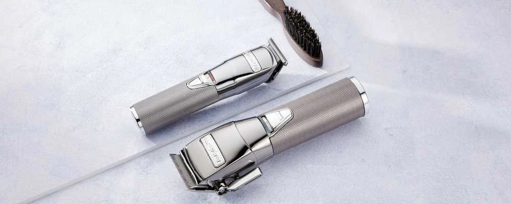 Įkraunama plaukų kirpimo-kantavimo mašinėlė - trimeris BaByliss PRO EDM Technology Metal Trimmer FX7880E
