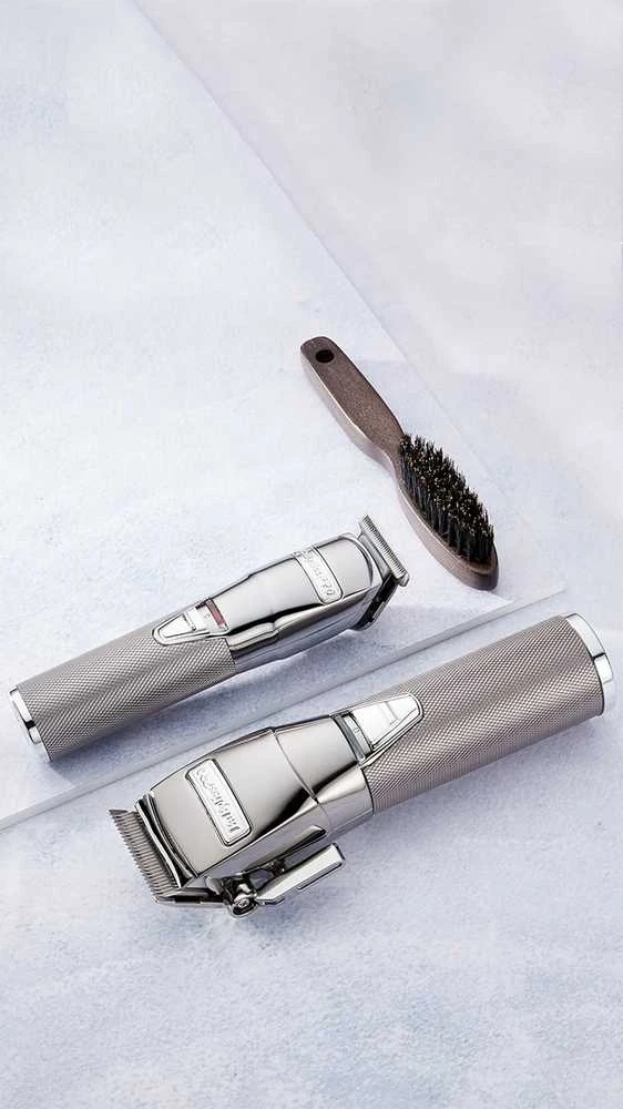 Įkraunama plaukų kirpimo-kantavimo mašinėlė - trimeris BaByliss PRO EDM Technology Metal Trimmer FX7880E
