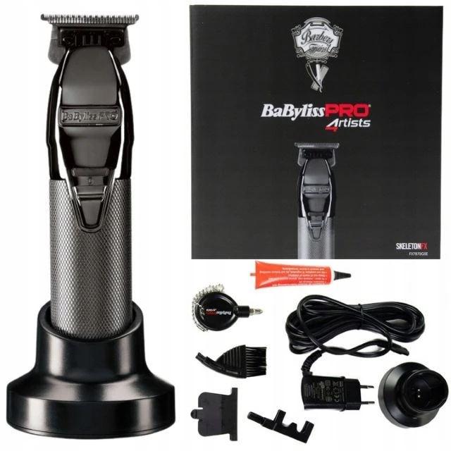 Įkraunama plaukų kirpimo-kantavimo mašinėlė-trimeris BaByliss PRO Skeleton Trimmer GunsteelFX FX7870GSE