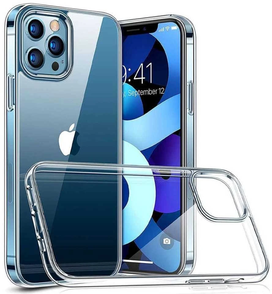 OEM dėklas, skirtas iPhone 12 PRO MAX galiniam dėklui, itin plonas, 0,5 mm, skaidrus