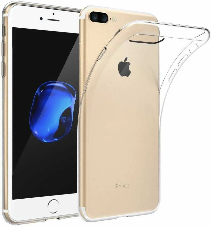 OEM dėklas, skirtas iPhone 7 PLUS / 8 PLUS, itin plonas, 0,5 mm skaidrus galinis dėklas