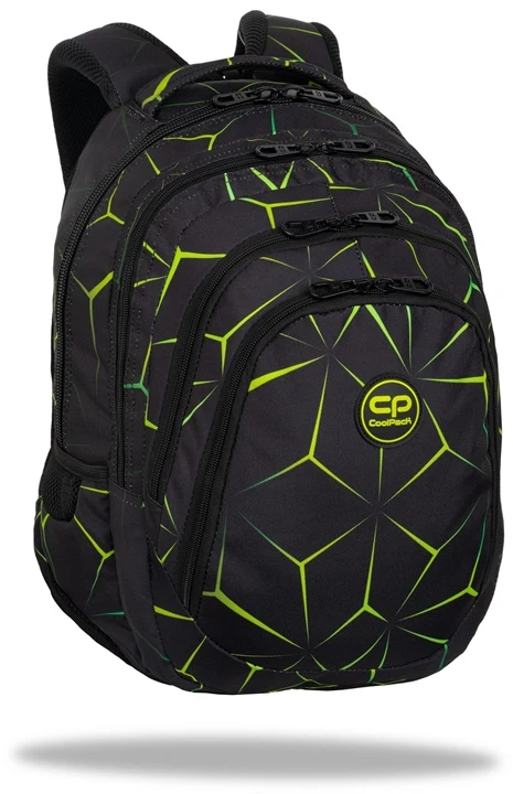 Cool Pack Kuprinė CoolPack Drafter Quake, juoda/geltona
