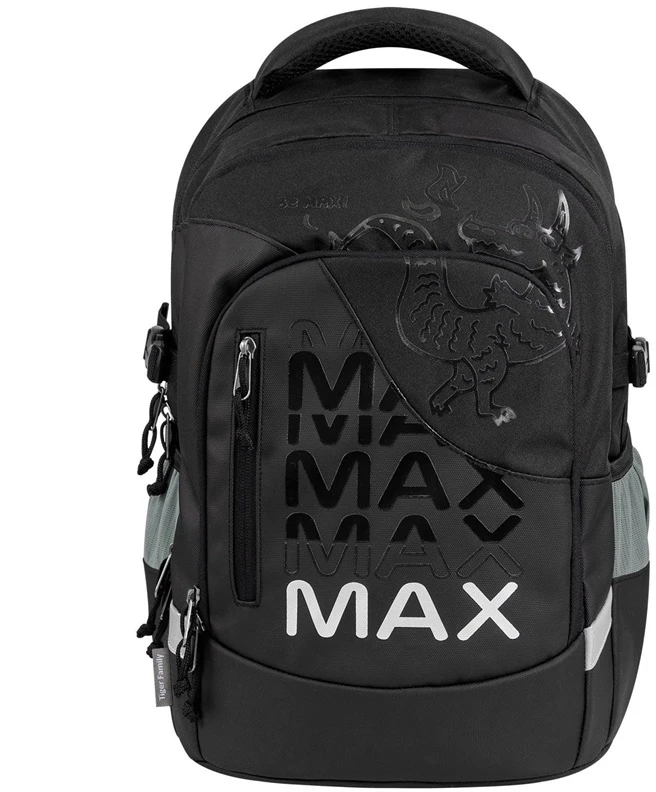 Backpack Tiger TMMX-038A(2). juodas. 43 cm x 33 cm x 23 cm