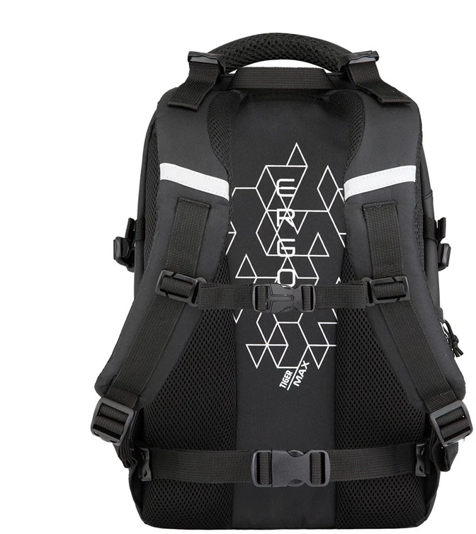 Backpack Tiger TMMX-038A(2). juodas. 43 cm x 33 cm x 23 cm