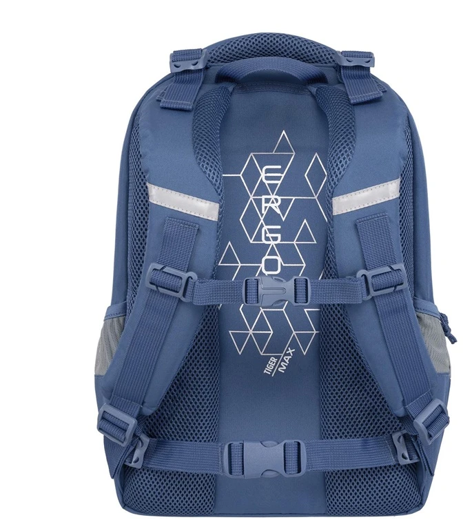 Backpack Tiger TMMX-056A(1). mėlynas. 43 cm x 33 cm x 23 cm