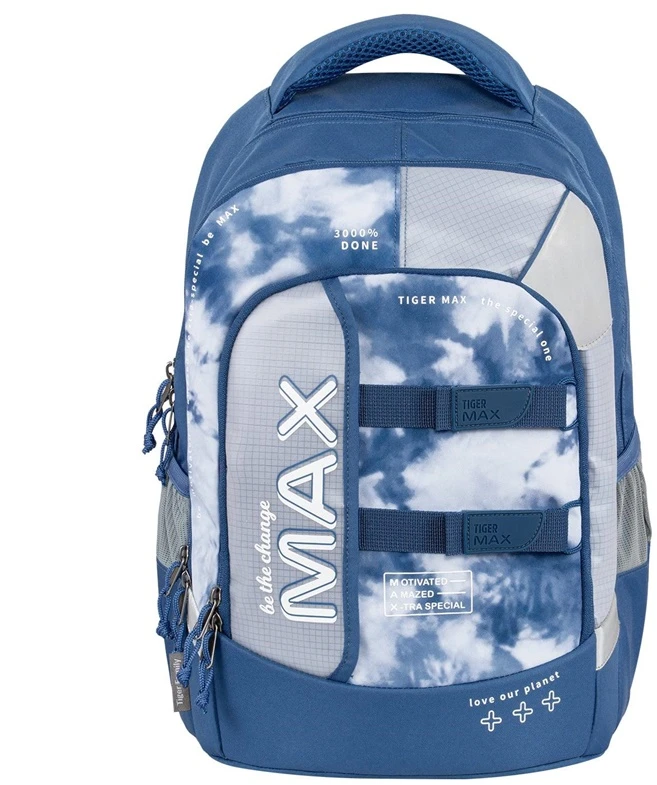 Backpack Tiger TMMX-056A(1). mėlynas. 43 cm x 33 cm x 23 cm