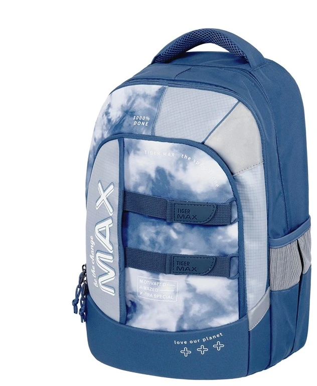 Backpack Tiger TMMX-056A(1). mėlynas. 43 cm x 33 cm x 23 cm