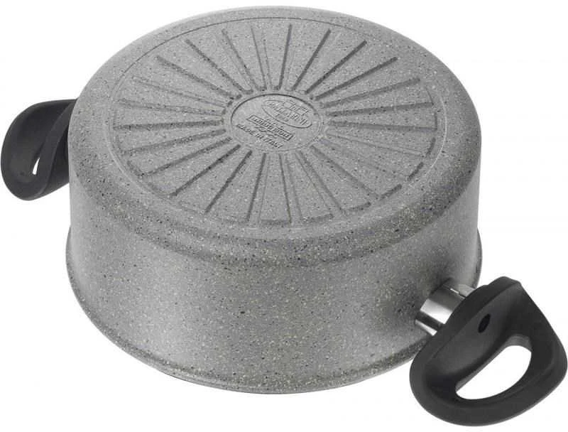 BALLARINI Ferrara puodas su dangčiu 20 cm granite FERG25D.20D