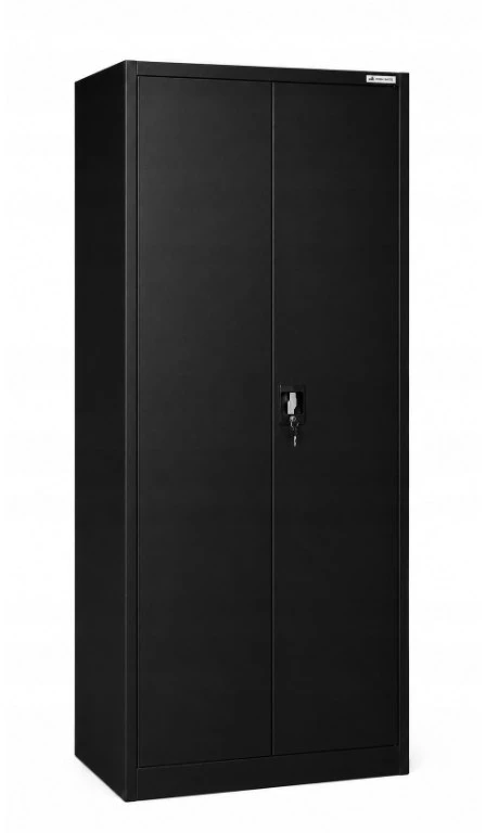 Iron Mate SATURN Metal Utility Cupboard 185x90x45 Juodas RAL9005