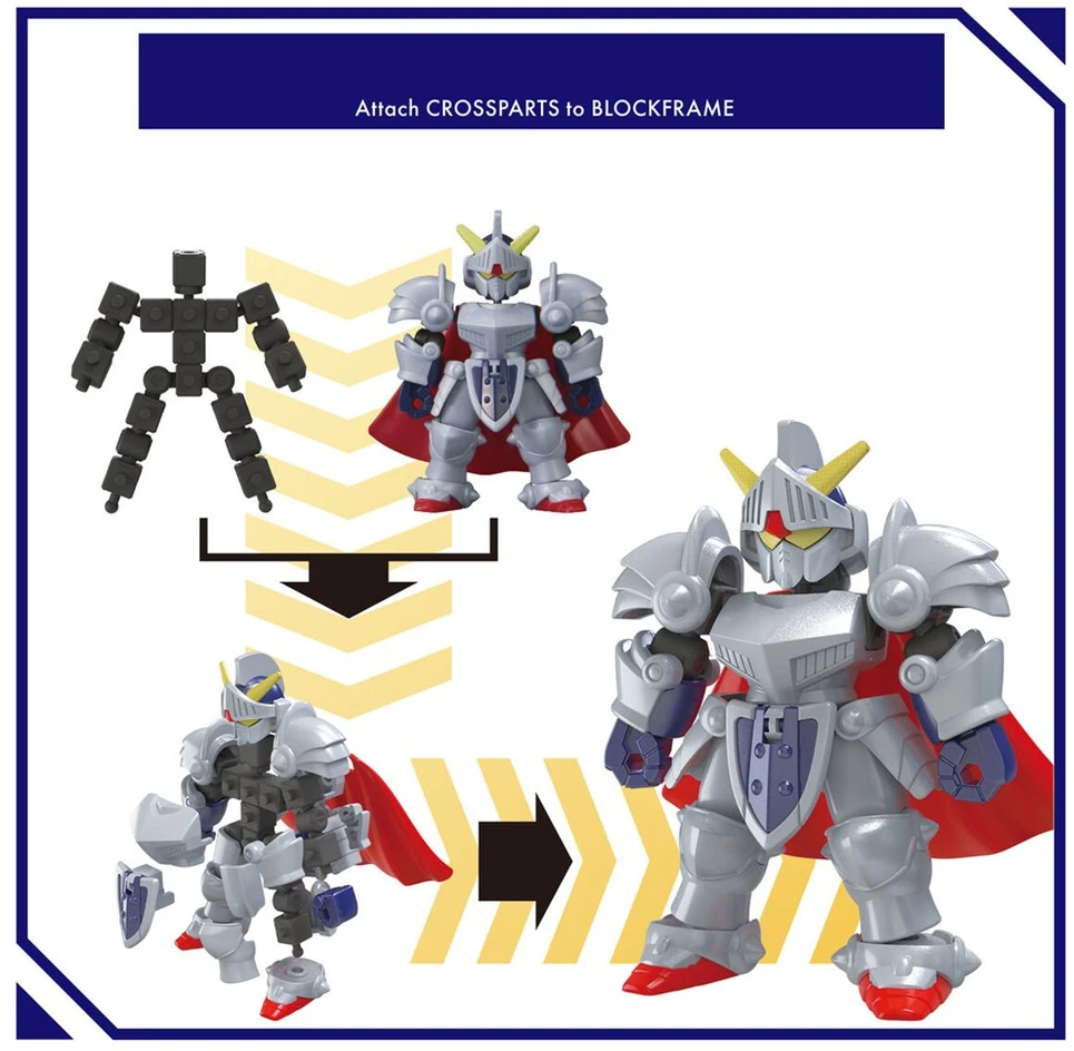 Bandai BLOCKROSS GUNDAM - KNIGHT GUNDAM