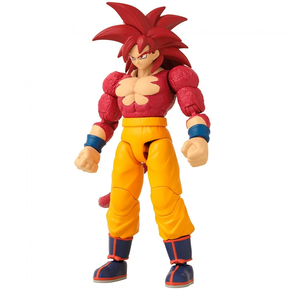 Bandai ANIME HEROES DRAGON STARS Poseable figūrėlė su priedais - Super Saiyan 4 Goku (Daima)
