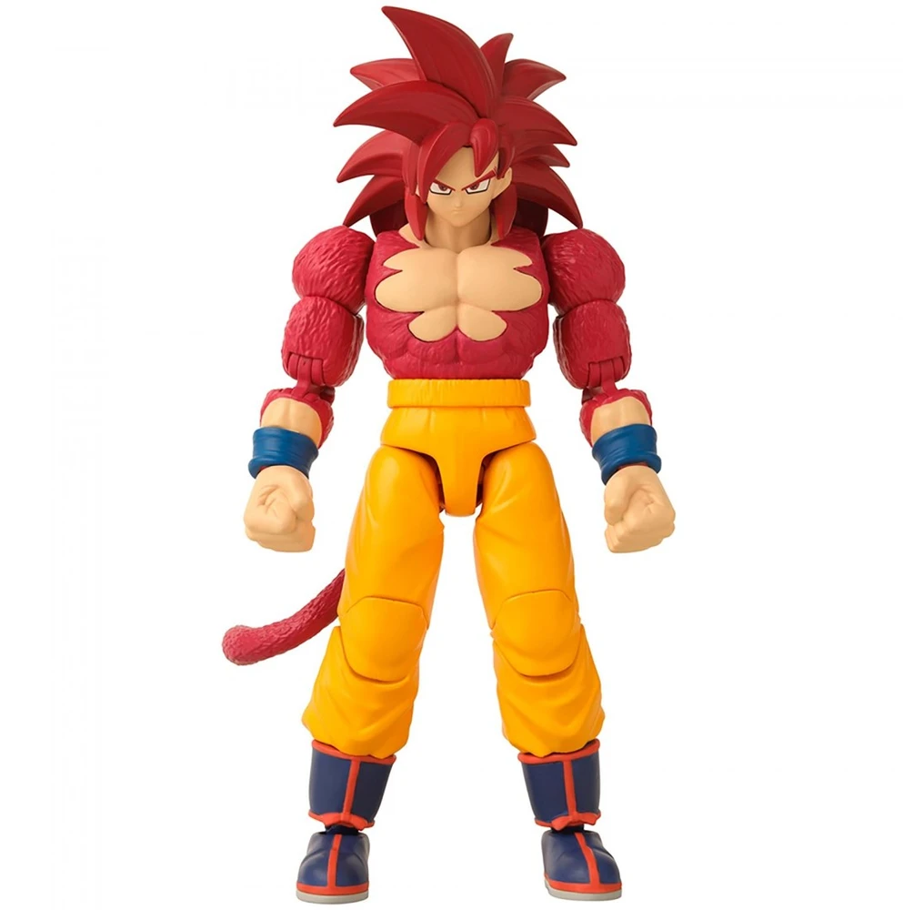 Bandai ANIME HEROES DRAGON STARS Poseable figūrėlė su priedais - Super Saiyan 4 Goku (Daima)