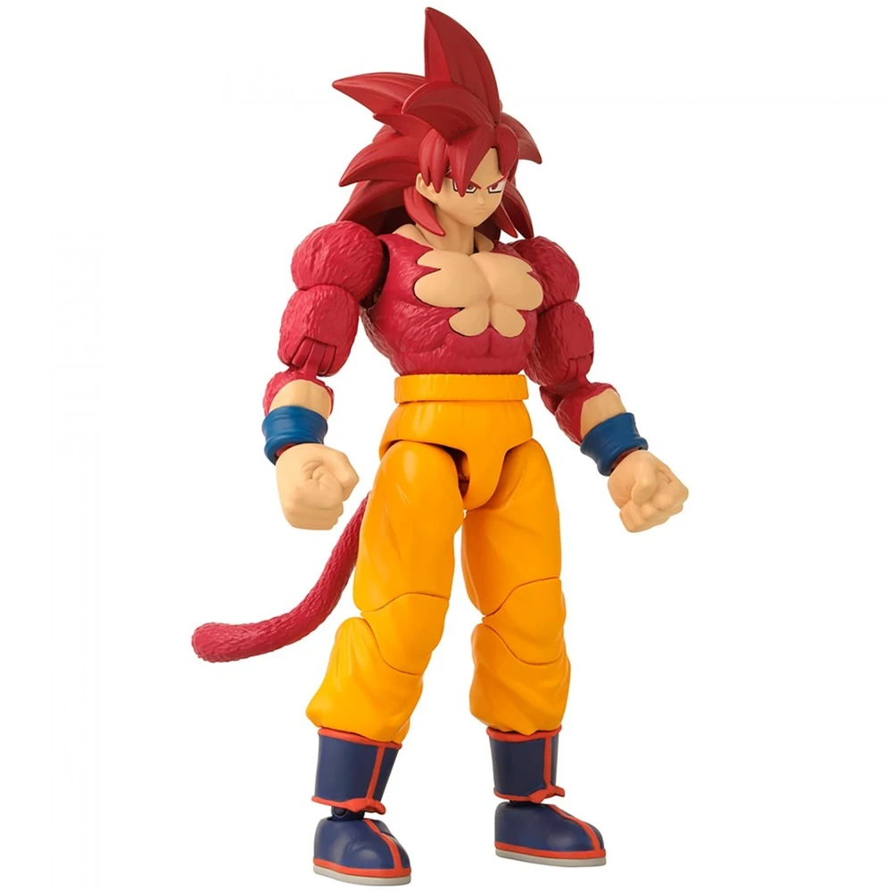 Bandai ANIME HEROES DRAGON STARS Poseable figūrėlė su priedais - Super Saiyan 4 Goku (Daima)