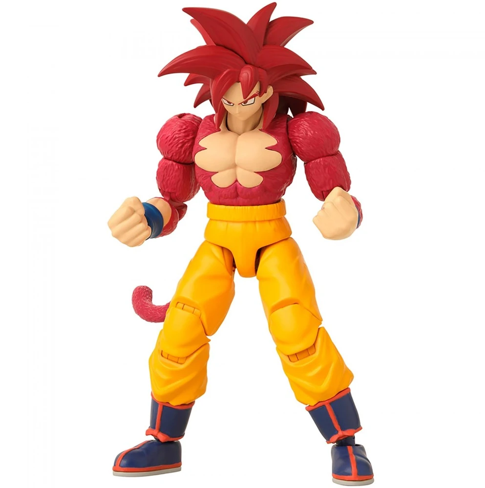 Bandai ANIME HEROES DRAGON STARS Poseable figūrėlė su priedais - Super Saiyan 4 Goku (Daima)