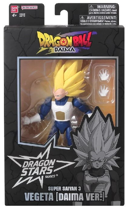 Bandai DRAGON BALL DRAGON STARS - VEGETA SSJ 3 (DAIMA VER.)
