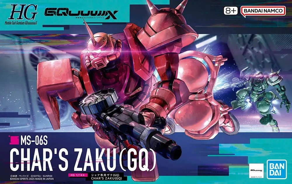 Bandai Gunpla MS-06S Char's Zaku 1/144 plastikinis surenkamas