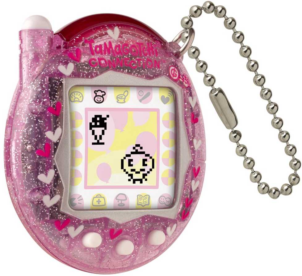 Bandai TAMAGOTCHI CONNECTION - Rožinis GLITTER