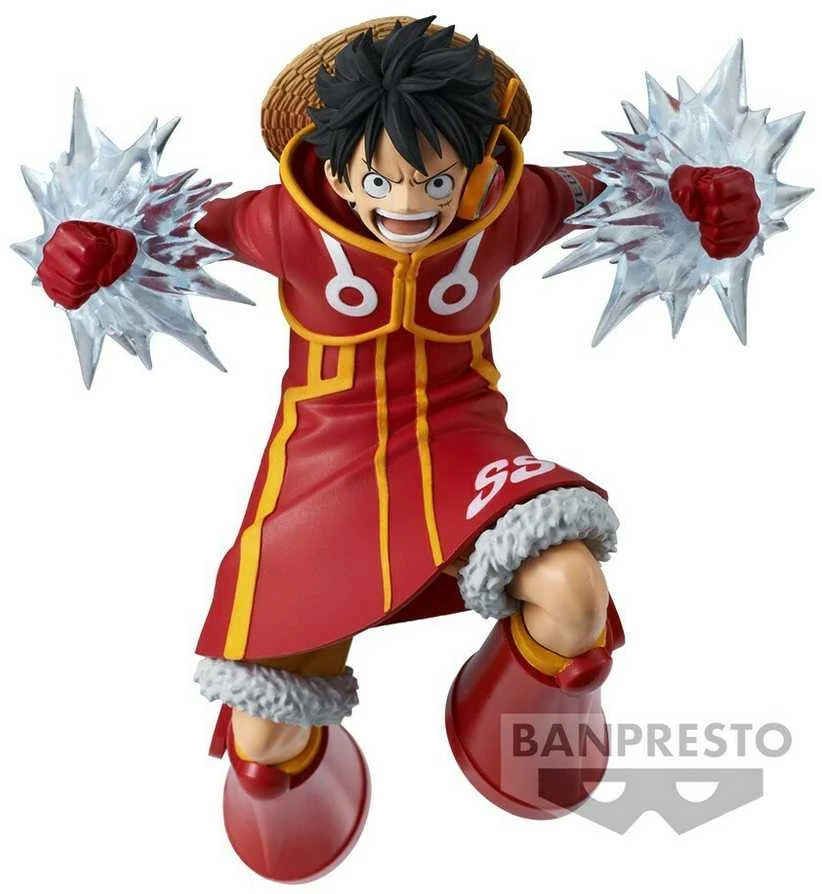 Bandai Record BANPRESTO ONE PIECE Mūšio įrašų kolekcija – MONKEY.D.LUFFY