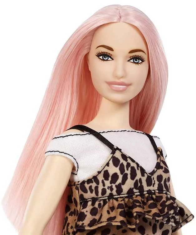 Mattel Barbės lėlių fashionistas leopard suknelė