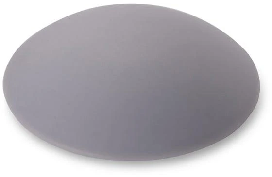 Barcz Nežinomas Durų stabdiklis, 1.3 cm, Ø 6 cm, plastikas, pilka